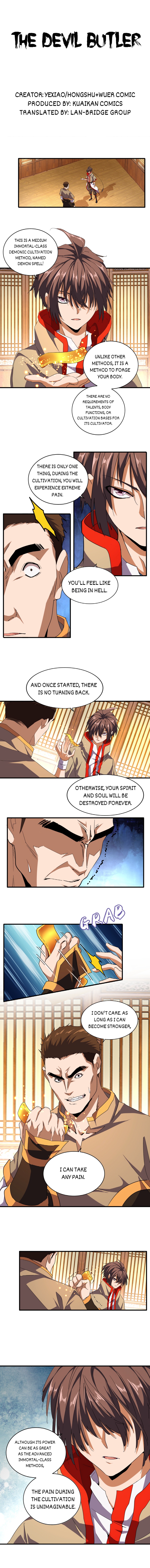 Read The Devil Butler chapter 50 image 1 on Lezhin