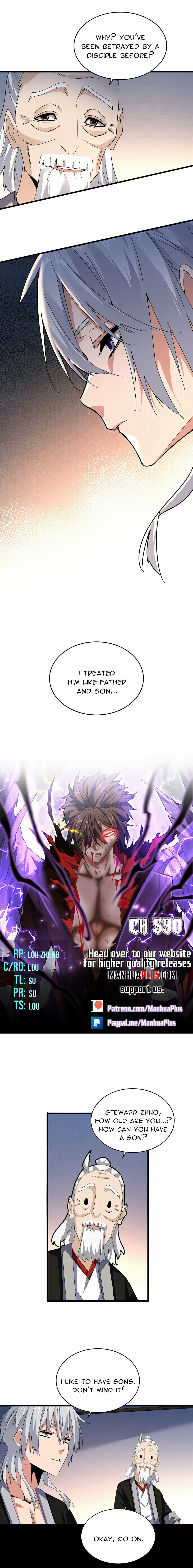 Read The Devil Butler chapter 590 image 0 on Lezhin