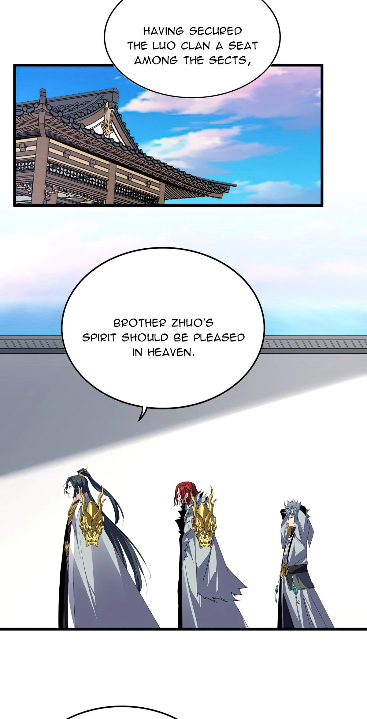 Read The Devil Butler chapter 876 image 1 on Lezhin