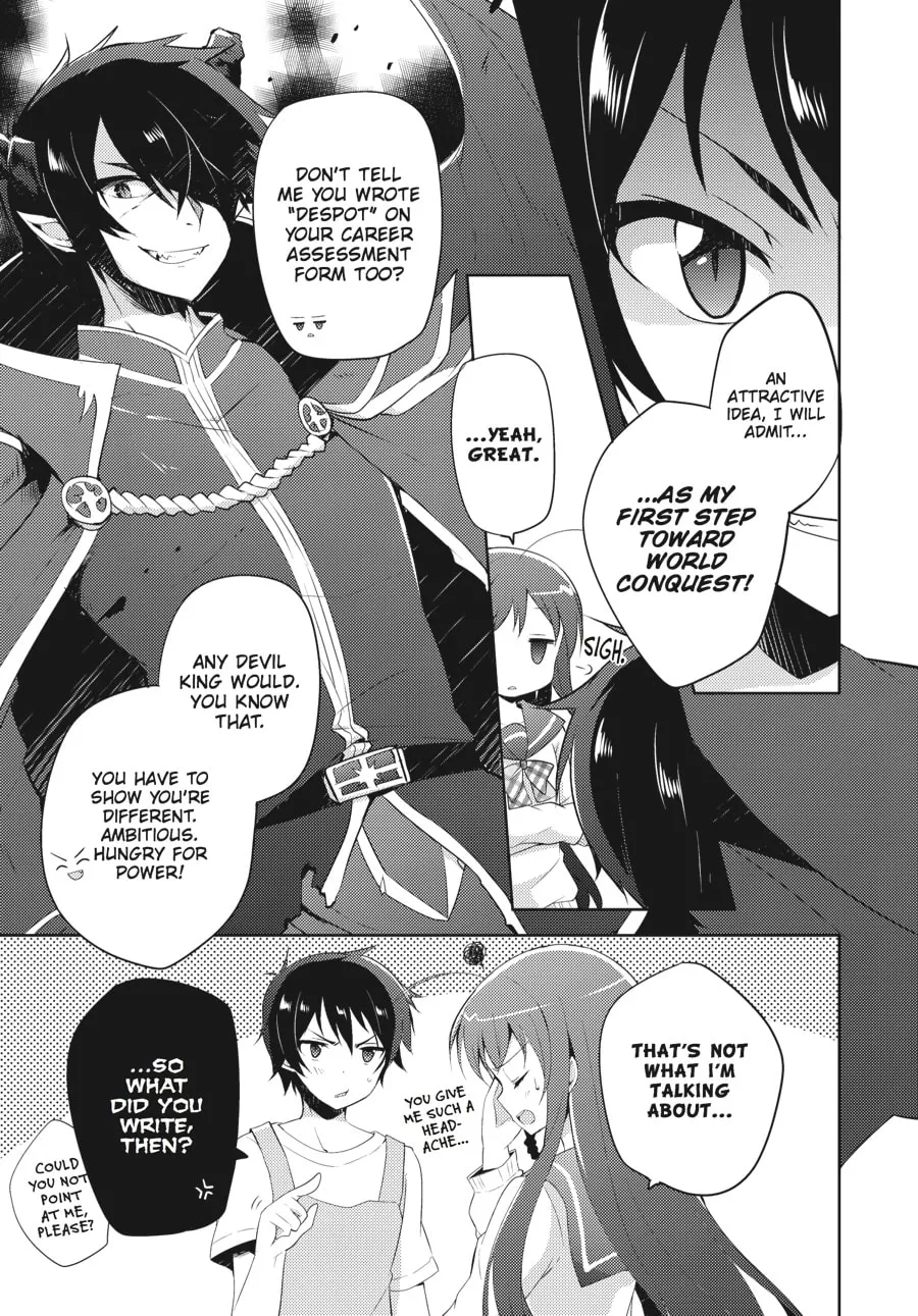 Read The Devil Is A Part-timer! High School! chapter 12.5 image 10 on Lezhin