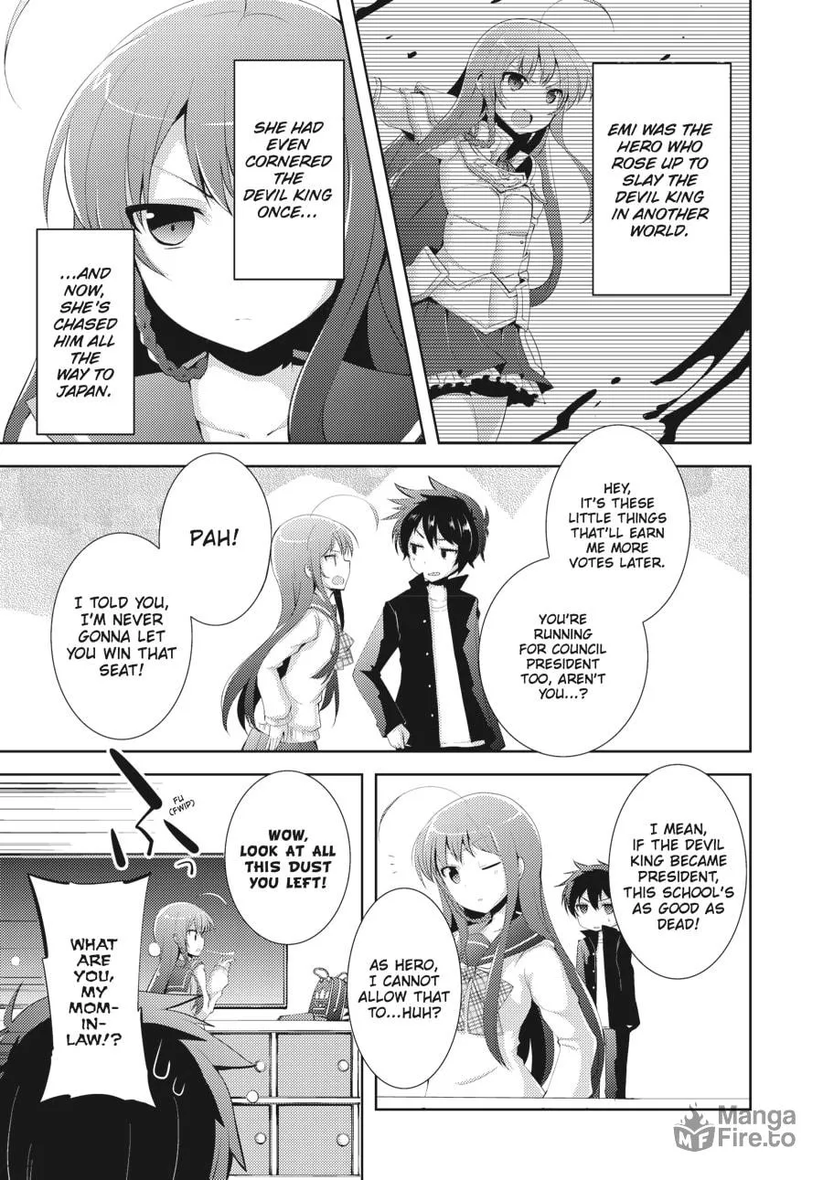 Read The Devil Is A Part-timer! High School! chapter 12.5 image 4 on Lezhin
