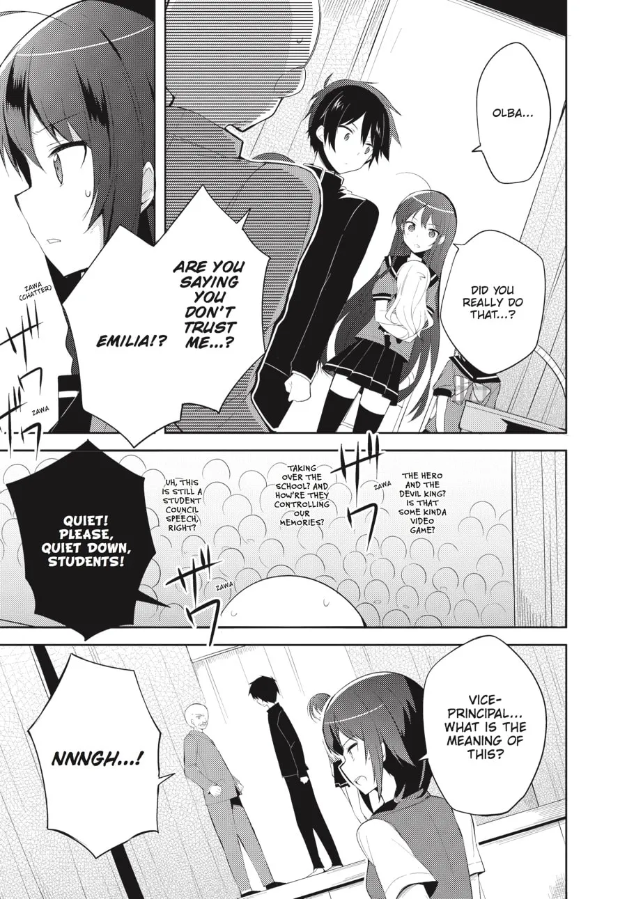 Read The Devil Is A Part-timer! High School! chapter 23 image 12 on Lezhin
