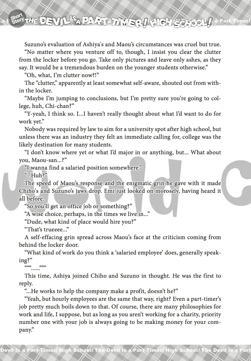 Read The Devil Is A Part-timer! High School! chapter 32.5 image 10 on Lezhin