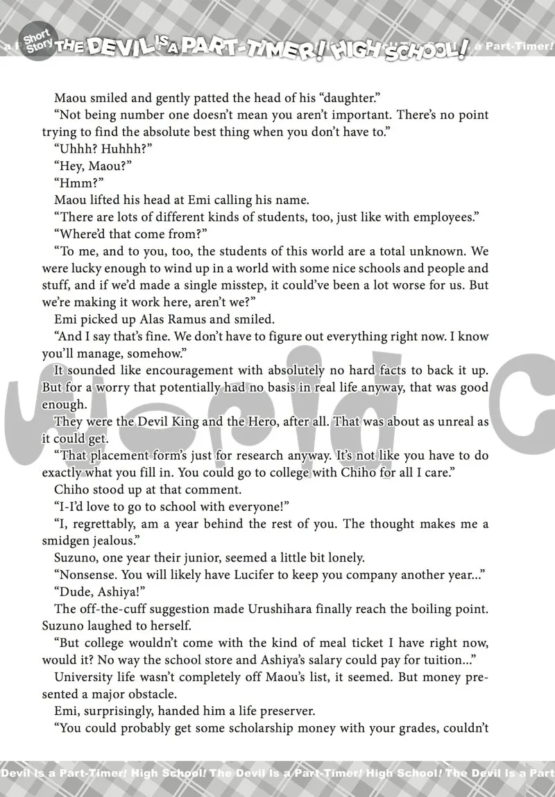 Read The Devil Is A Part-timer! High School! chapter 32.5 image 12 on Lezhin