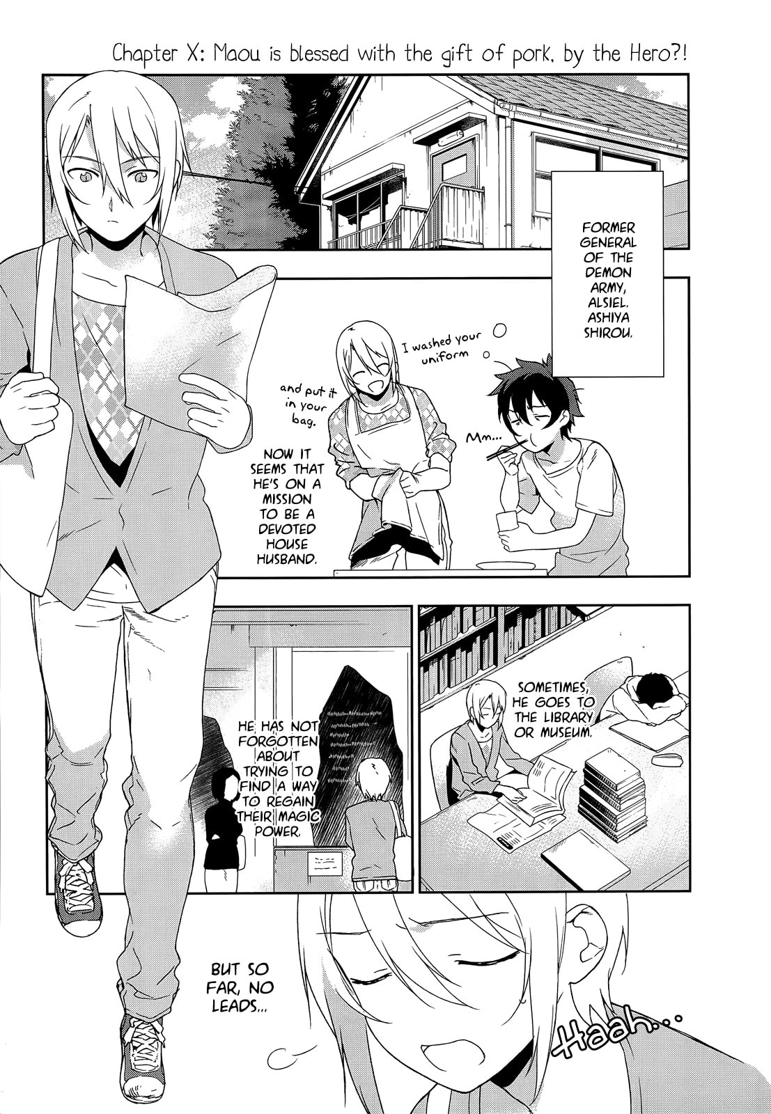 Read The Devil is a Part-Timer! chapter 0.1 image 1 on Lezhin