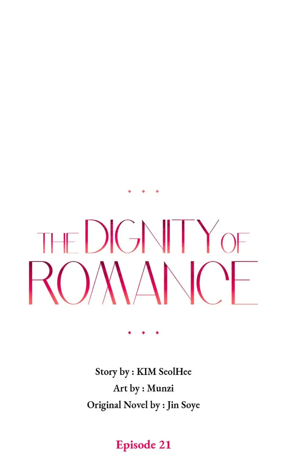 The Dignity of Romance Chapter 21 page 1 - 