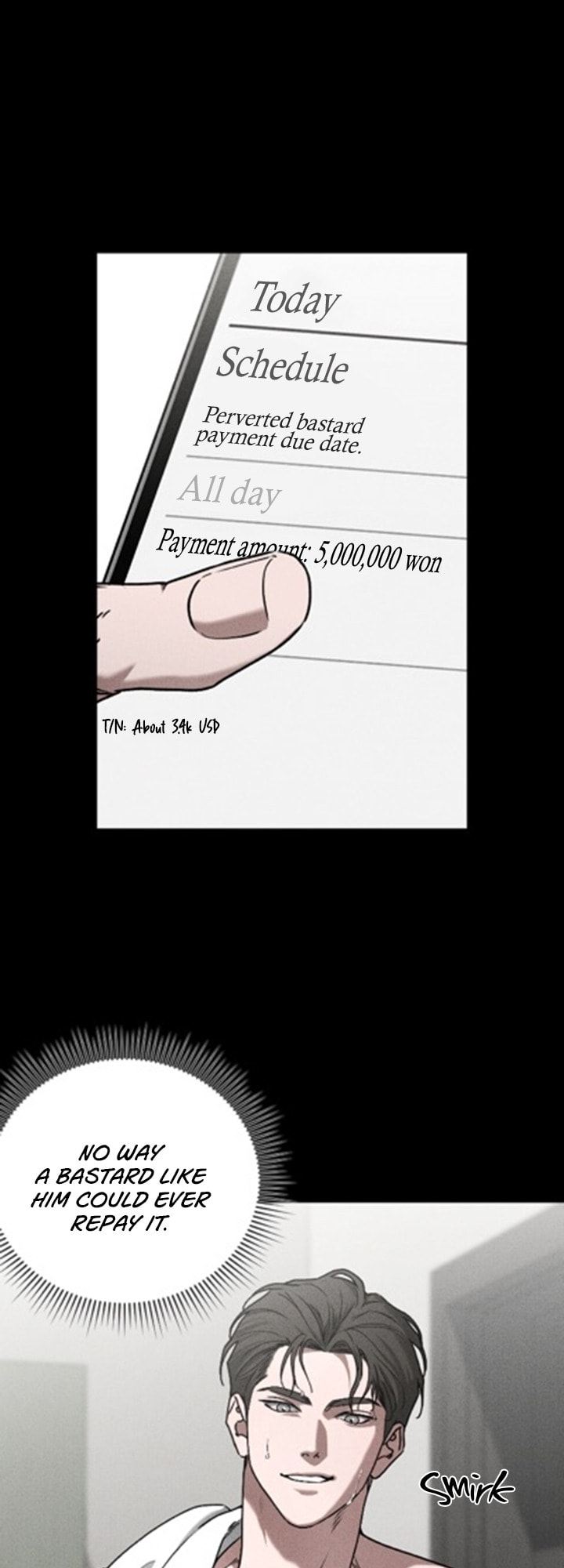 Read The Diligent Debtor chapter 2 image 1 on Lezhin