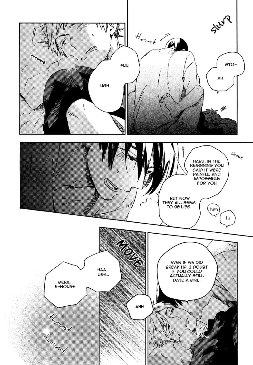The Distance between Two Clumsy Boys Chapter 4 page 13 - 
