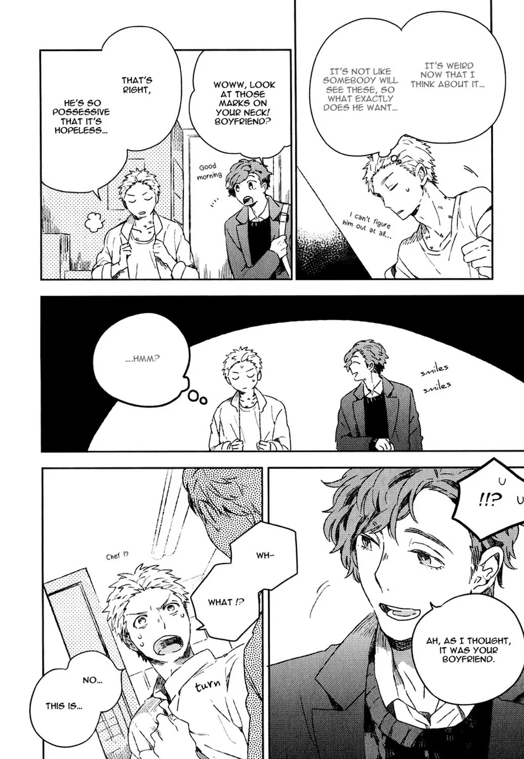 The Distance between Two Clumsy Boys Chapter 4 page 17 - 