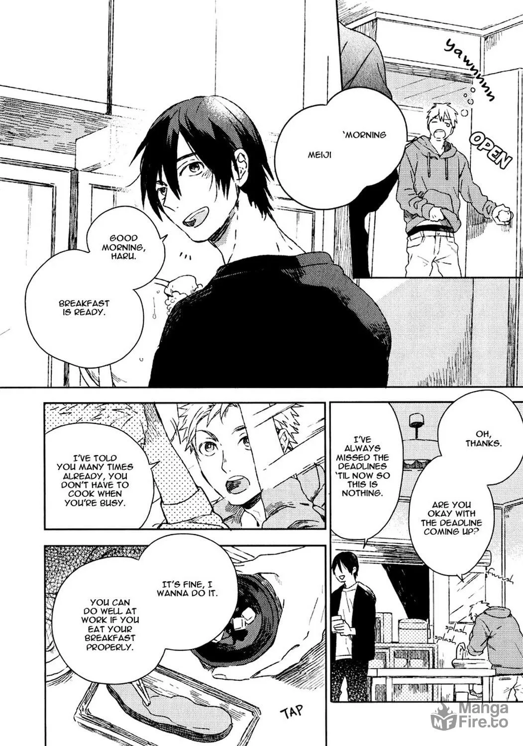 The Distance between Two Clumsy Boys Chapter 4 page 3 - 