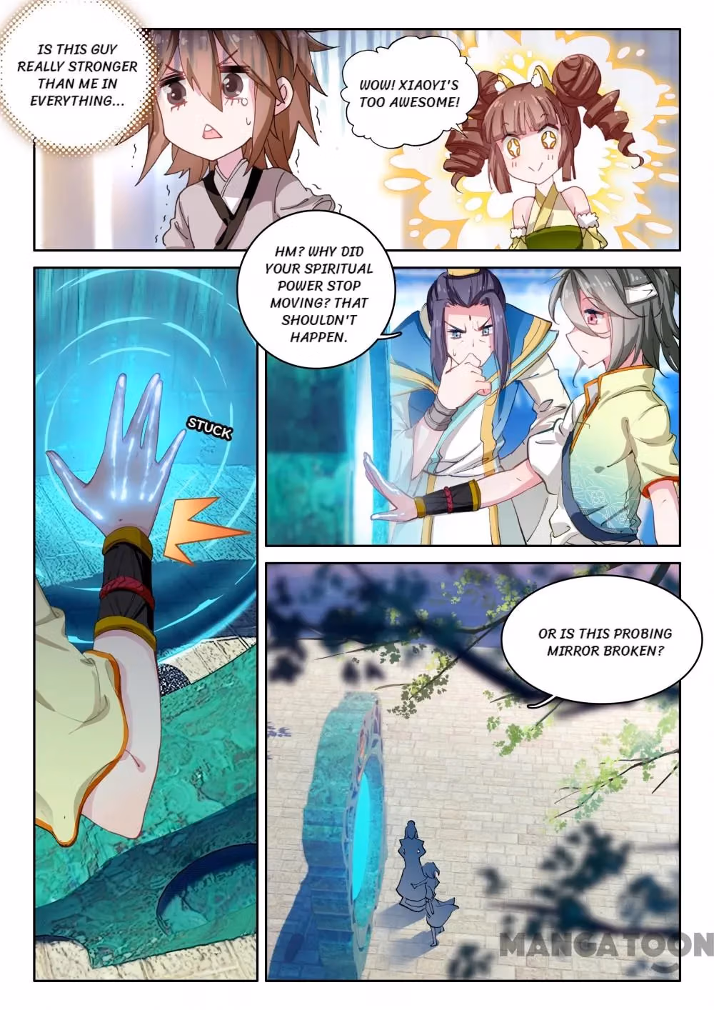 Read The Divine Punished One chapter 10 image 3 on Lezhin
