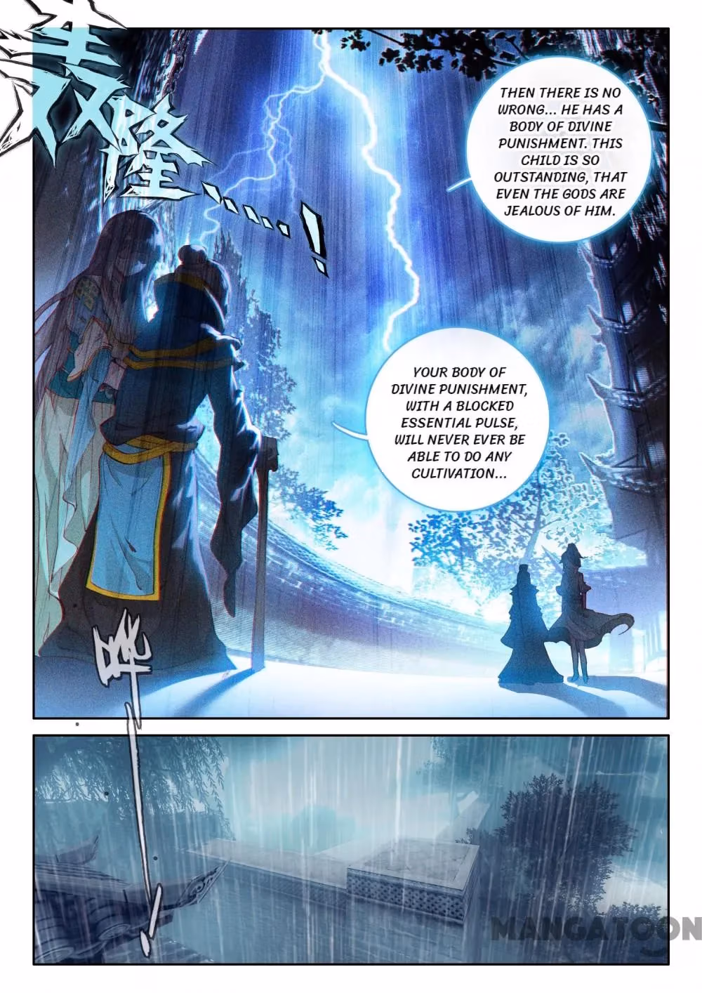 Read The Divine Punished One chapter 10 image 7 on Lezhin