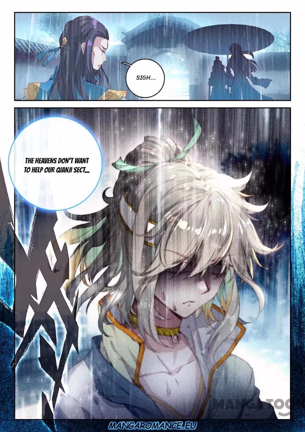 Read The Divine Punished One chapter 10 image 8 on Lezhin