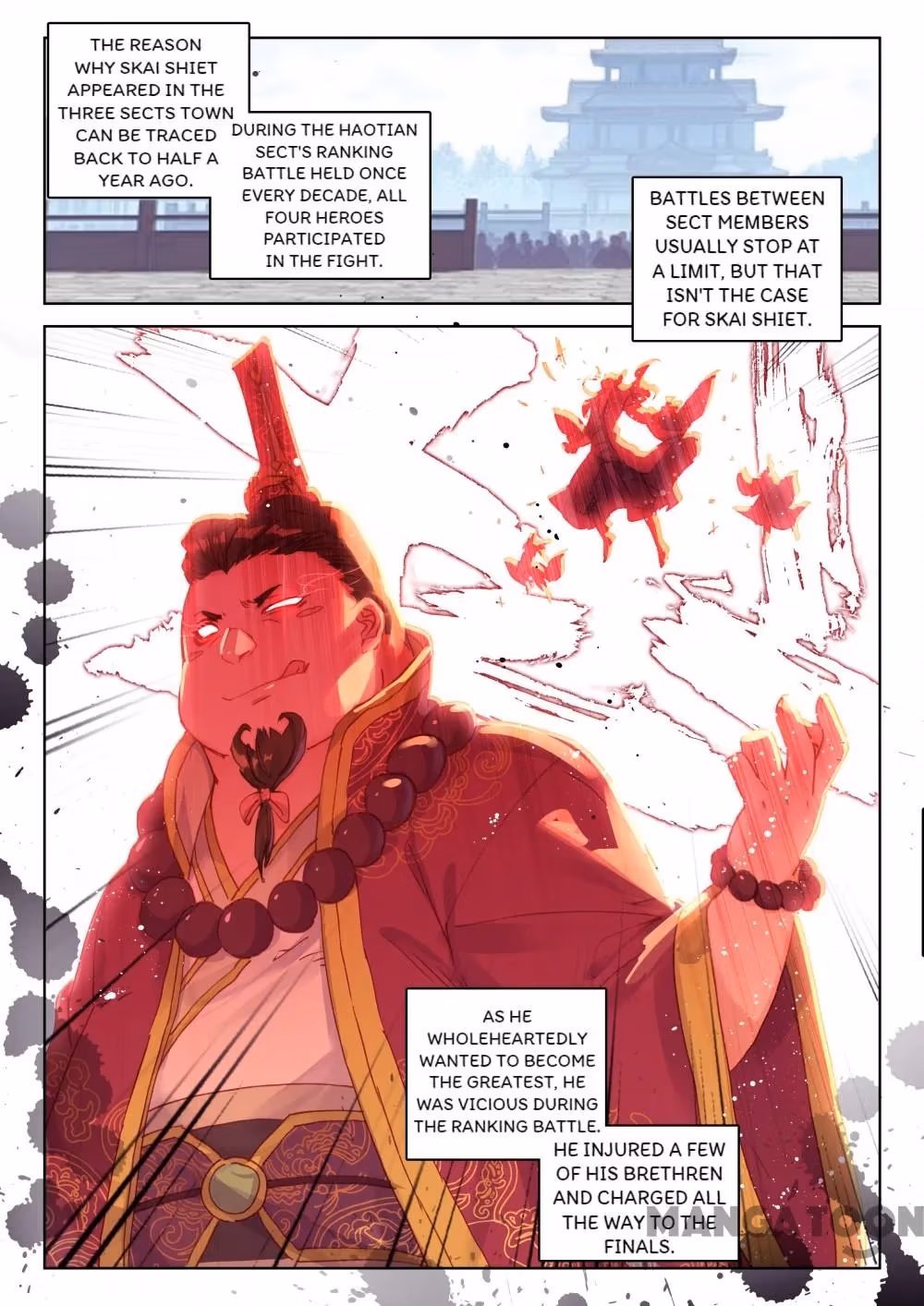 Read The Divine Punished One chapter 101 image 1 on Lezhin