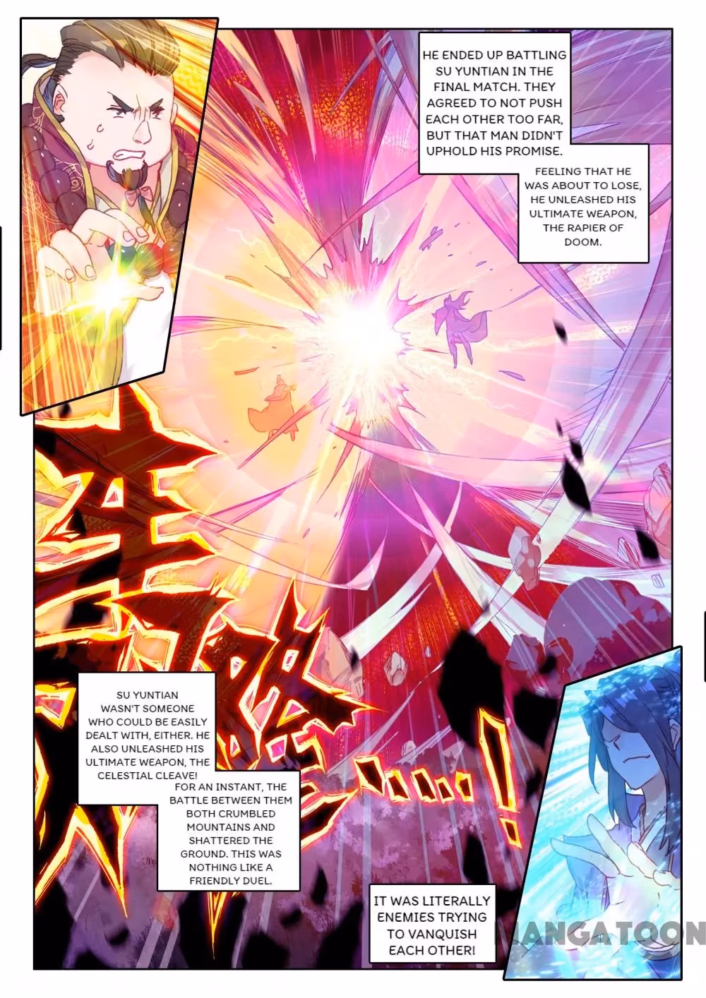 Read The Divine Punished One chapter 101 image 2 on Lezhin