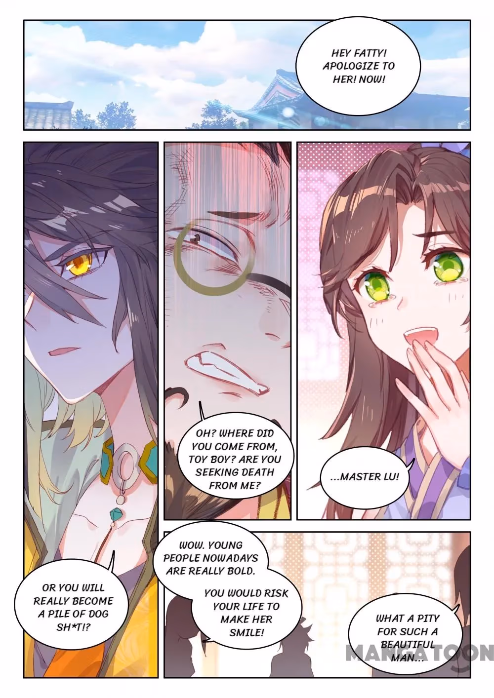 Read The Divine Punished One chapter 101 image 4 on Lezhin