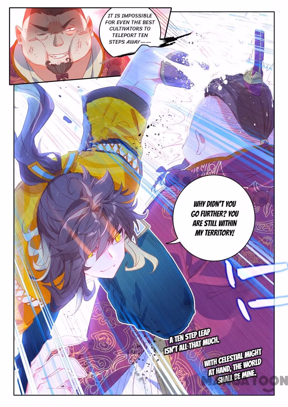 Read The Divine Punished One chapter 102 image 3 on Lezhin