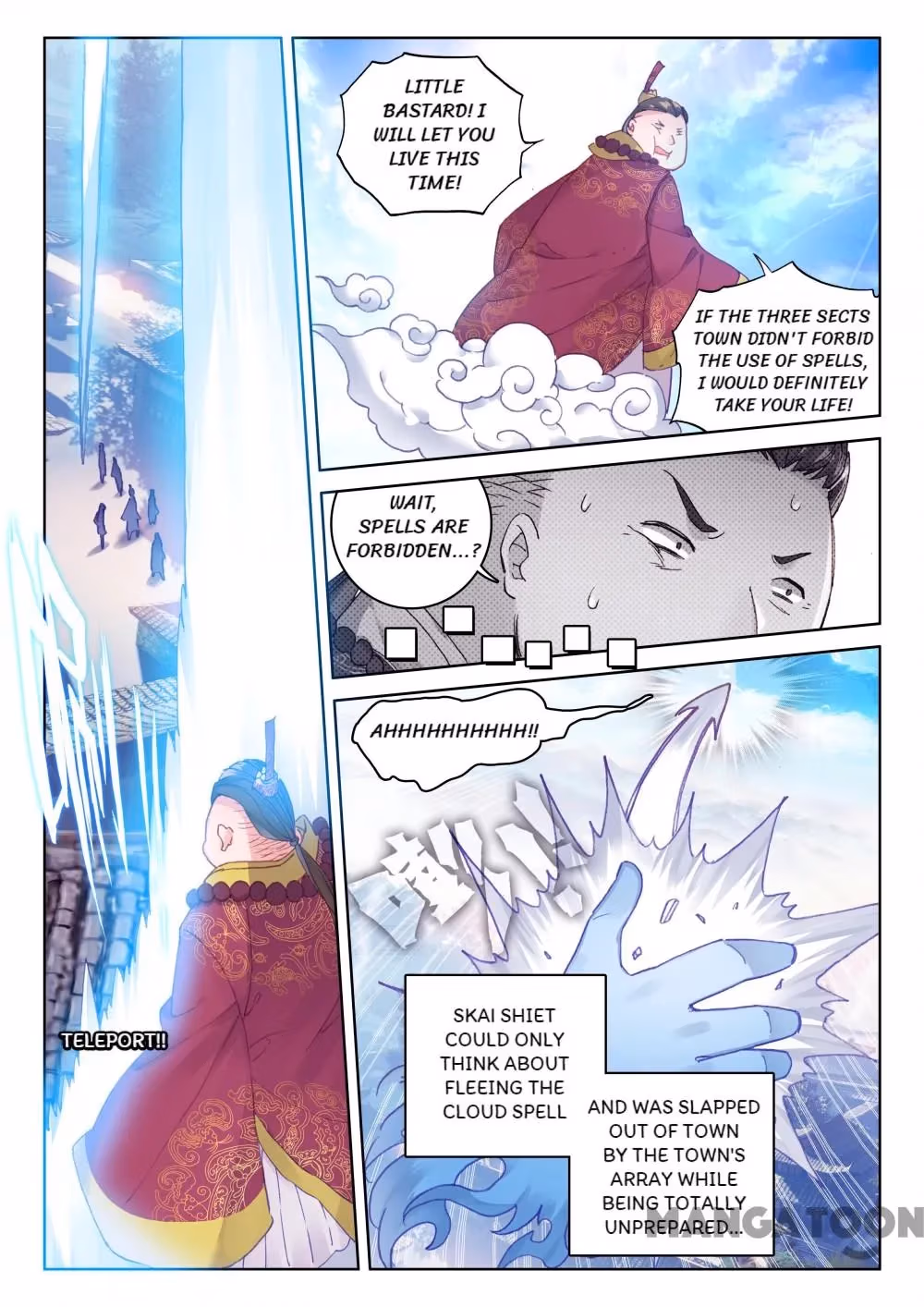 Read The Divine Punished One chapter 102 image 6 on Lezhin