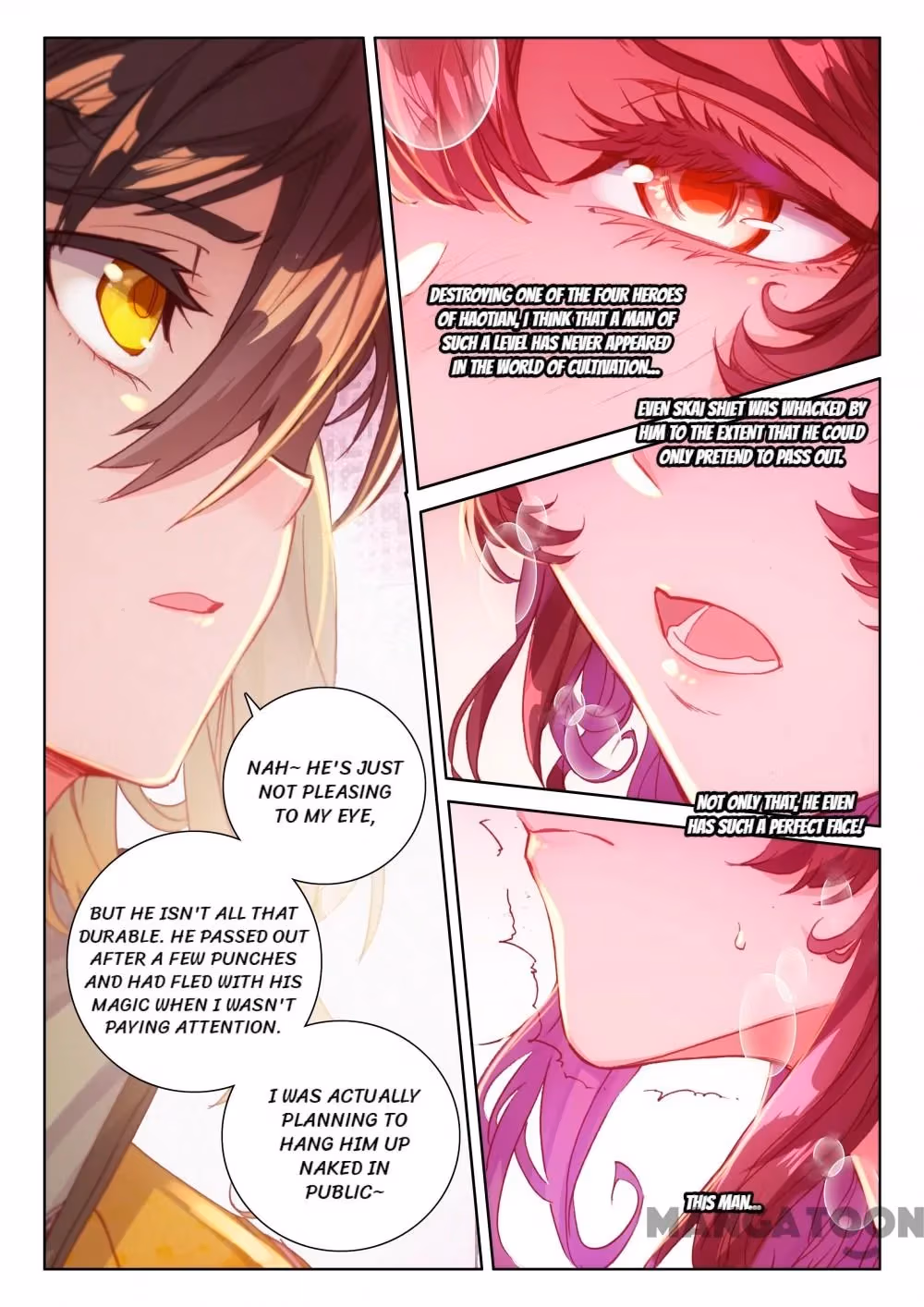 Read The Divine Punished One chapter 104 image 2 on Lezhin