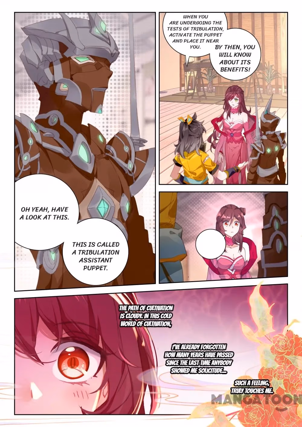 Read The Divine Punished One chapter 104 image 5 on Lezhin