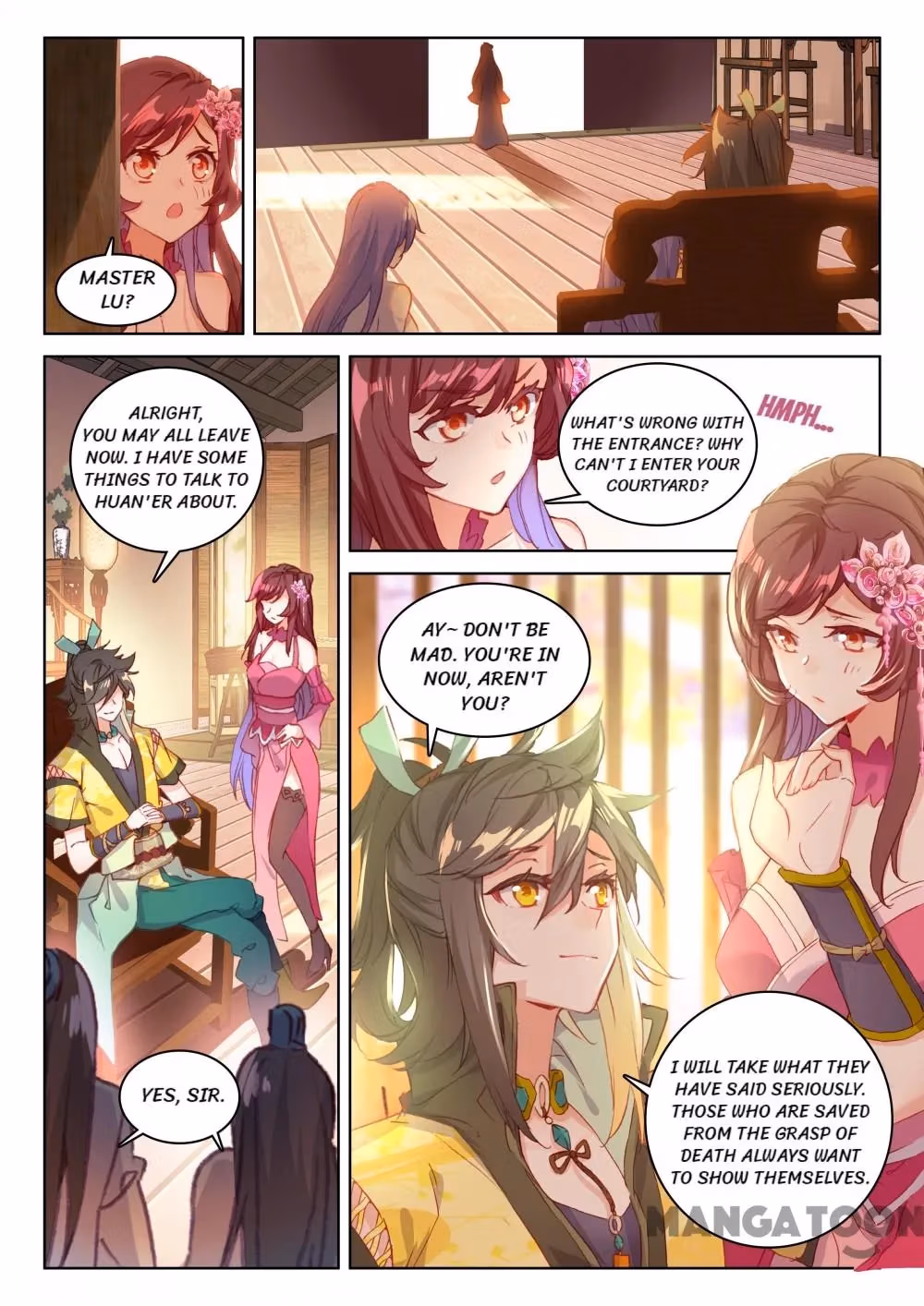 Read The Divine Punished One chapter 106 image 0 on Lezhin