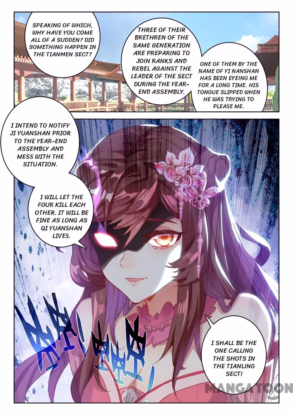Read The Divine Punished One chapter 106 image 1 on Lezhin