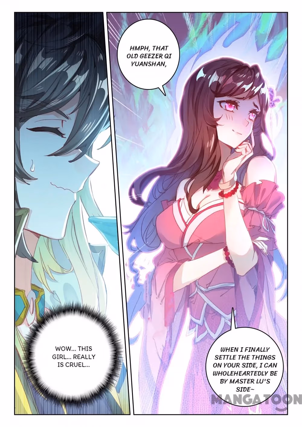 Read The Divine Punished One chapter 106 image 2 on Lezhin