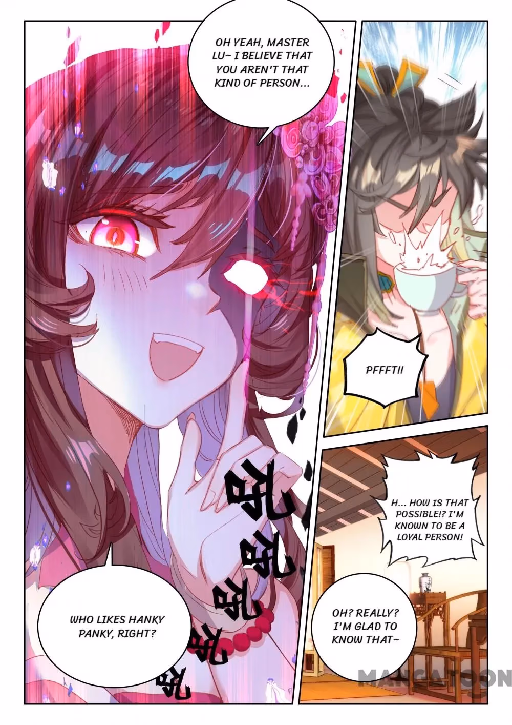Read The Divine Punished One chapter 106 image 3 on Lezhin