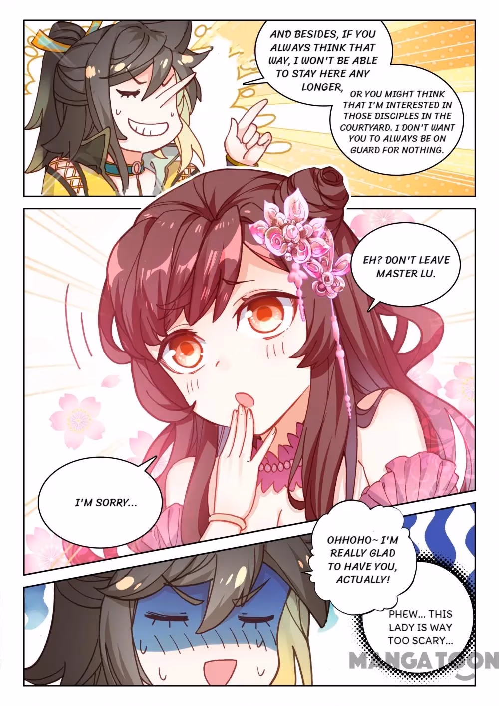 Read The Divine Punished One chapter 106 image 4 on Lezhin