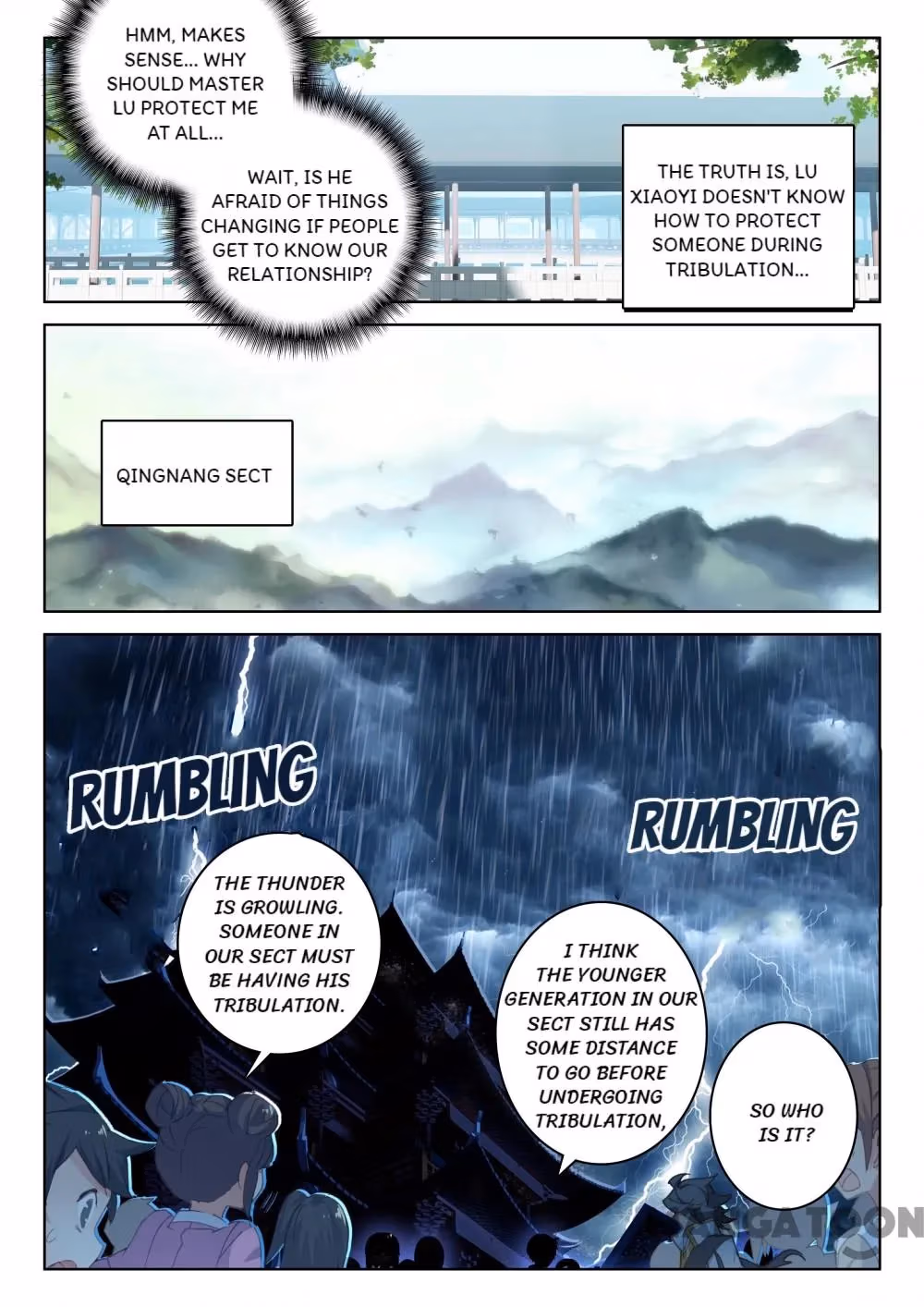Read The Divine Punished One chapter 106 image 6 on Lezhin
