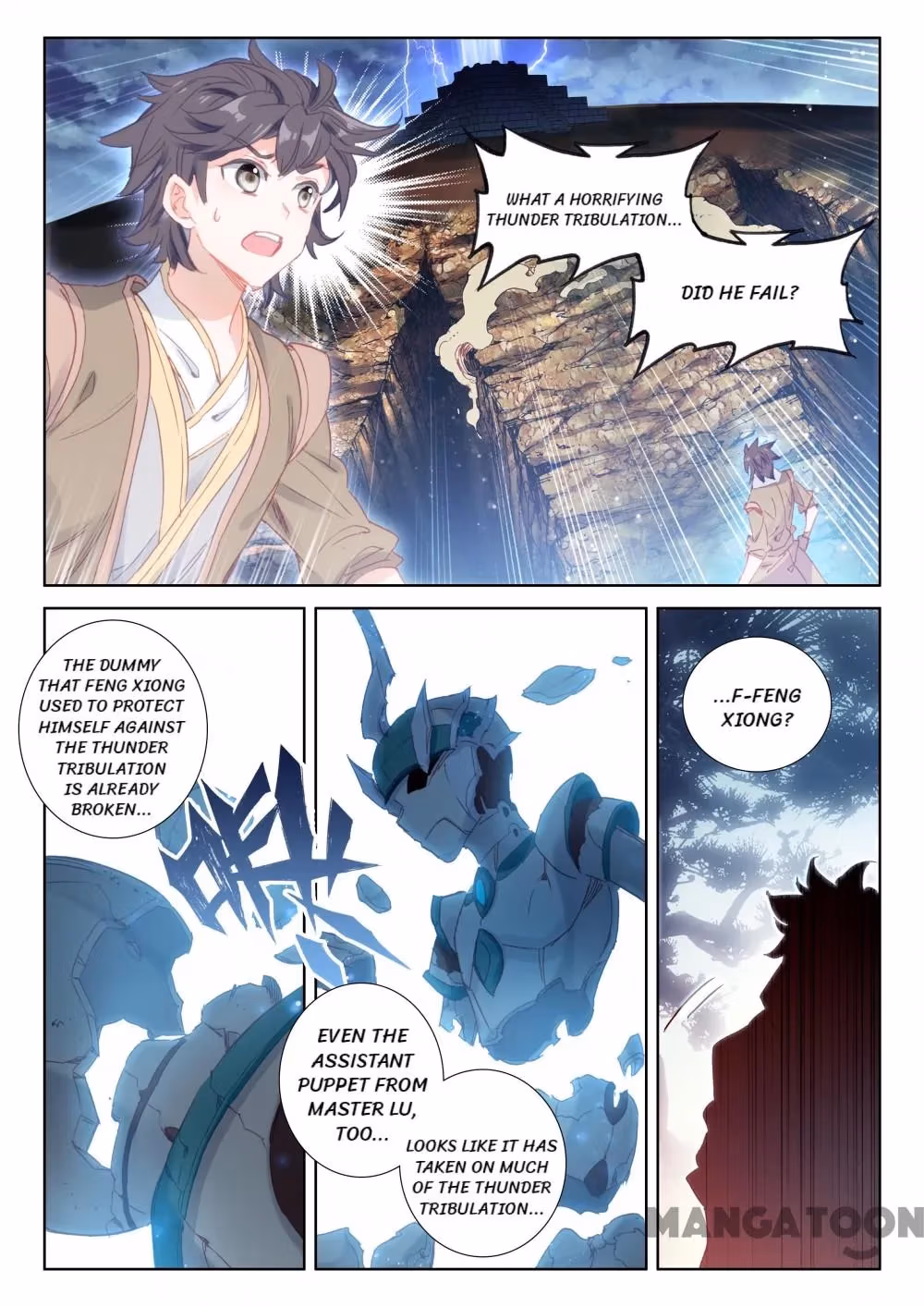 Read The Divine Punished One chapter 107 image 1 on Lezhin