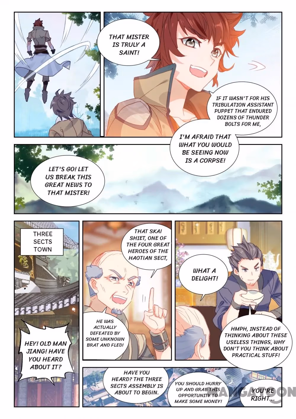 Read The Divine Punished One chapter 107 image 3 on Lezhin