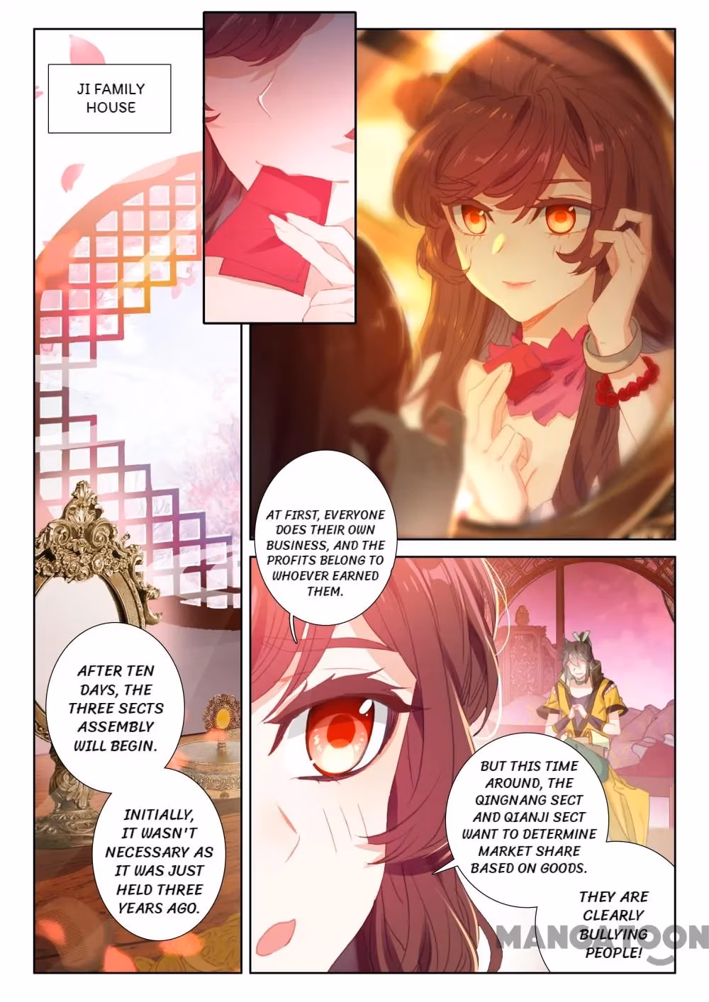 Read The Divine Punished One chapter 107 image 4 on Lezhin