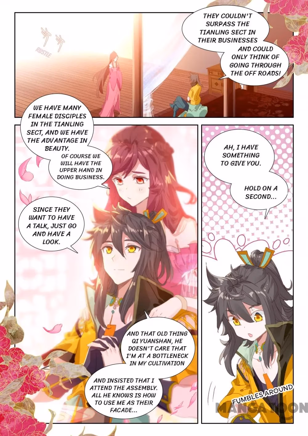 Read The Divine Punished One chapter 107 image 5 on Lezhin