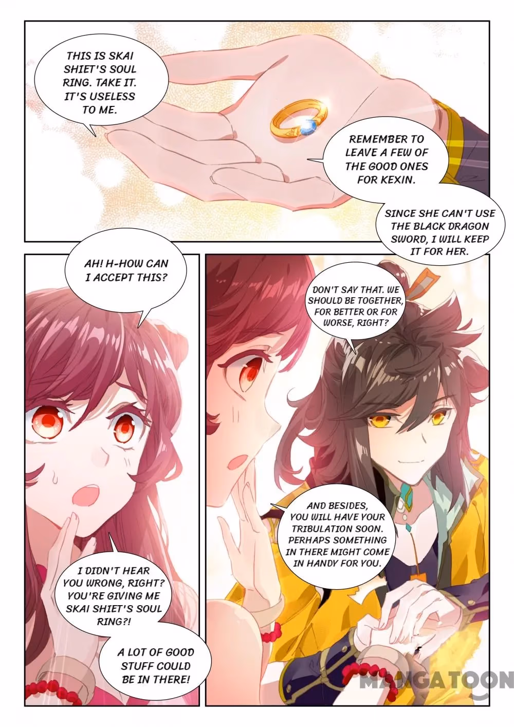 Read The Divine Punished One chapter 107 image 6 on Lezhin