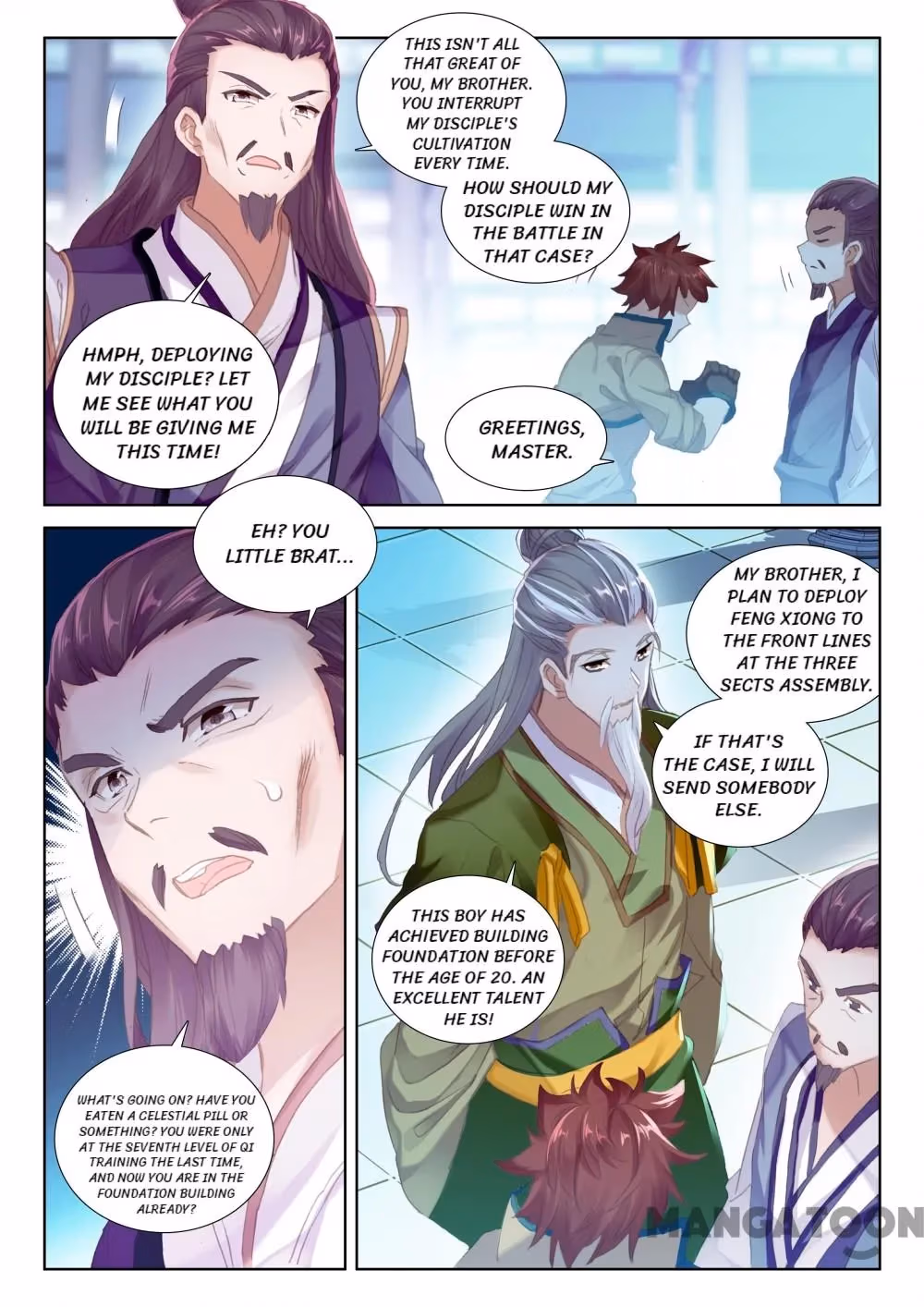 Read The Divine Punished One chapter 108 image 1 on Lezhin