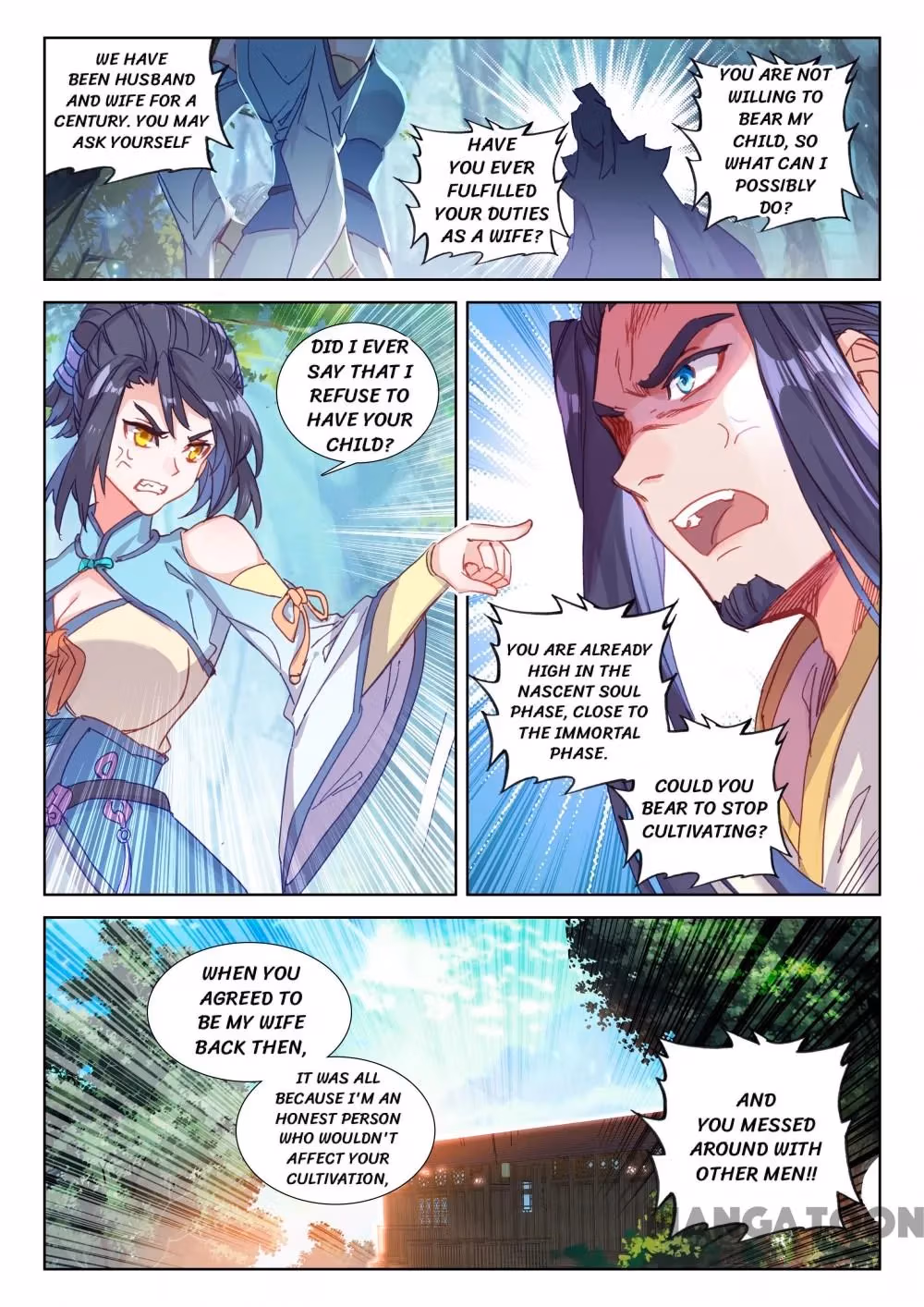 Read The Divine Punished One chapter 109 image 0 on Lezhin