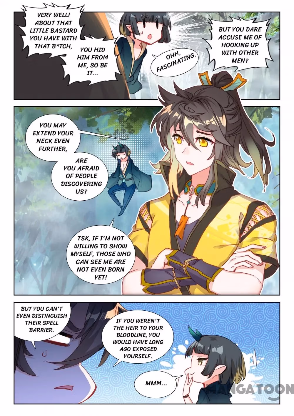 Read The Divine Punished One chapter 109 image 1 on Lezhin