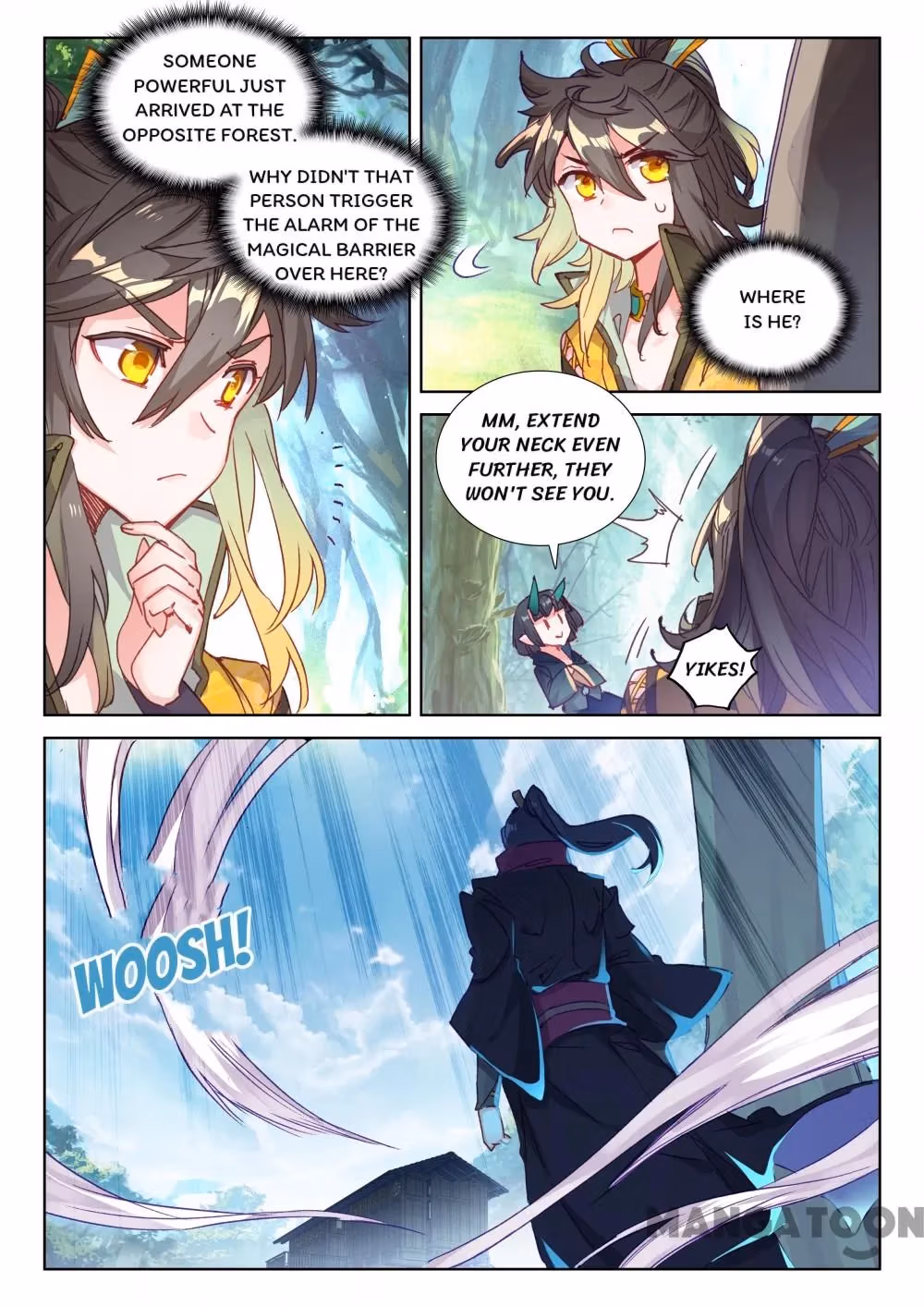 Read The Divine Punished One chapter 109 image 2 on Lezhin