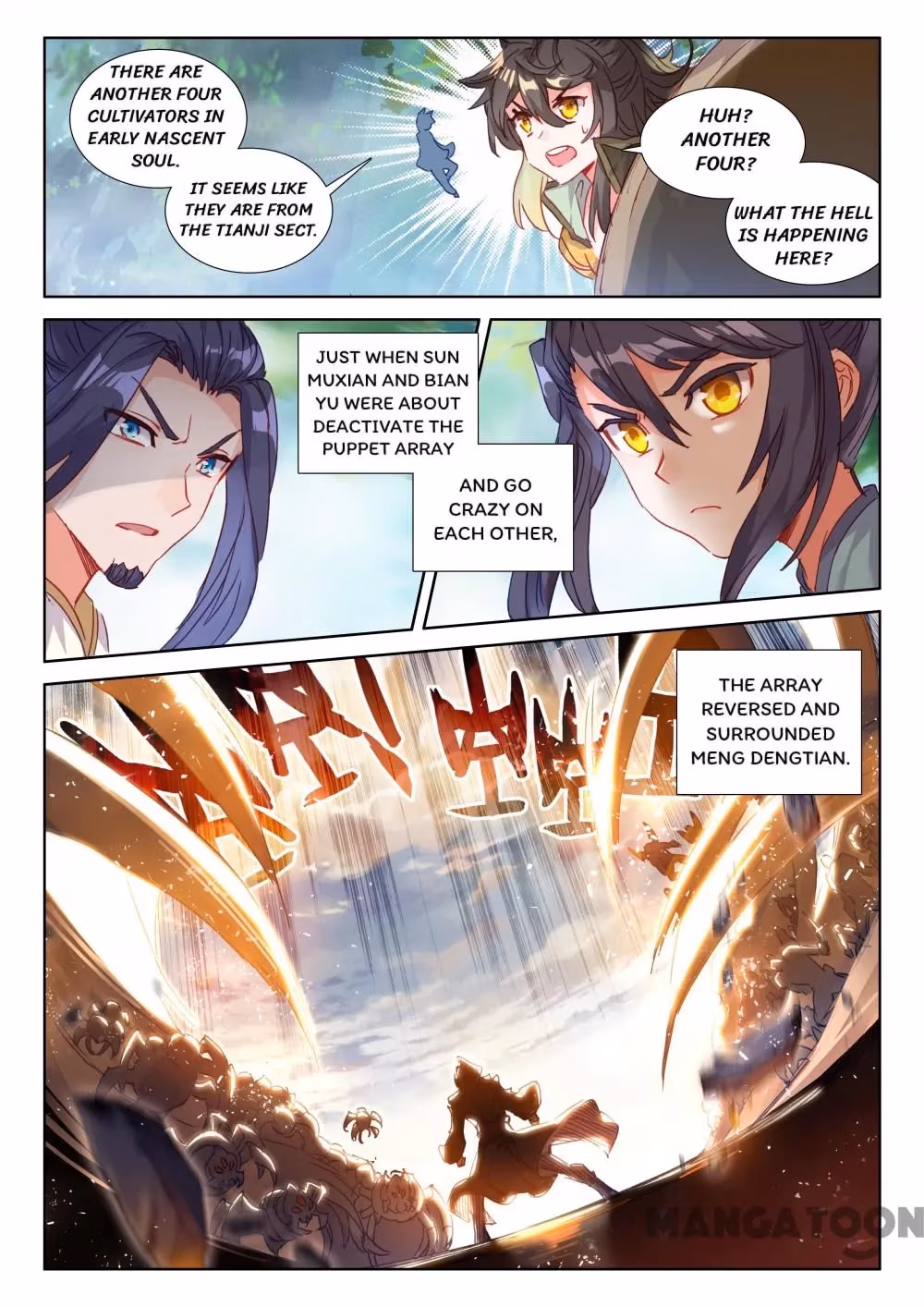 Read The Divine Punished One chapter 109 image 5 on Lezhin