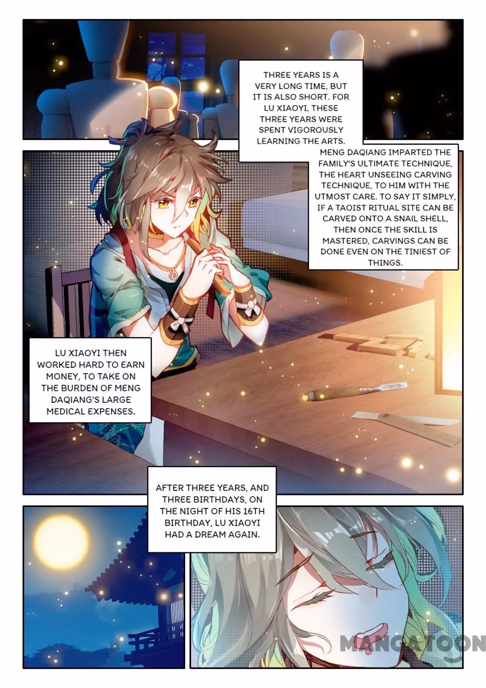 Read The Divine Punished One chapter 11 image 0 on Lezhin