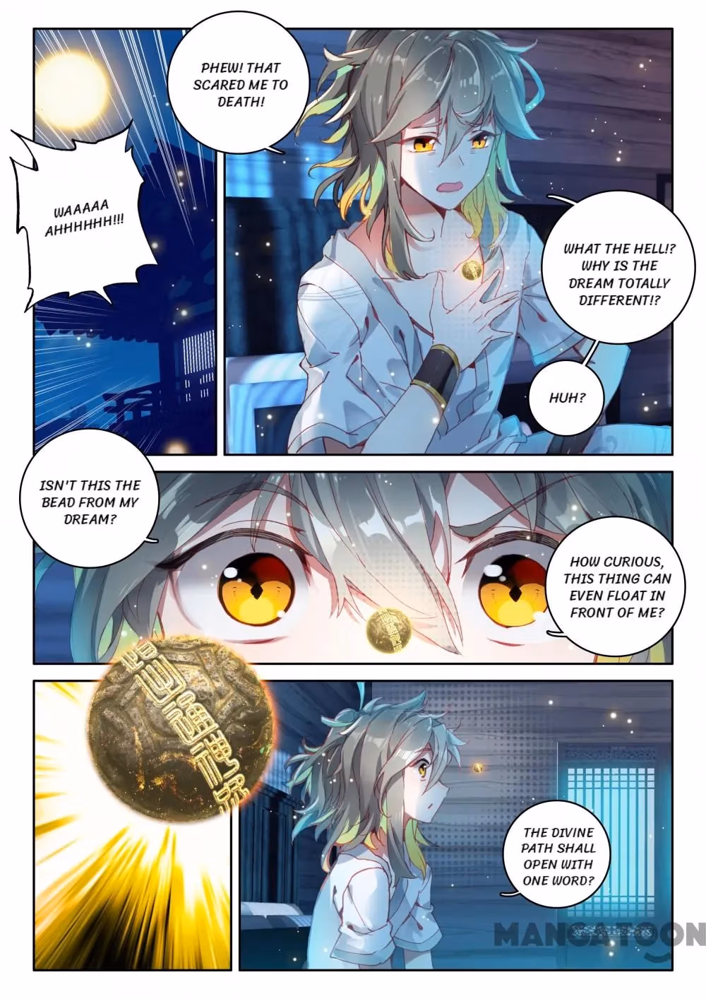 Read The Divine Punished One chapter 11 image 2 on Lezhin