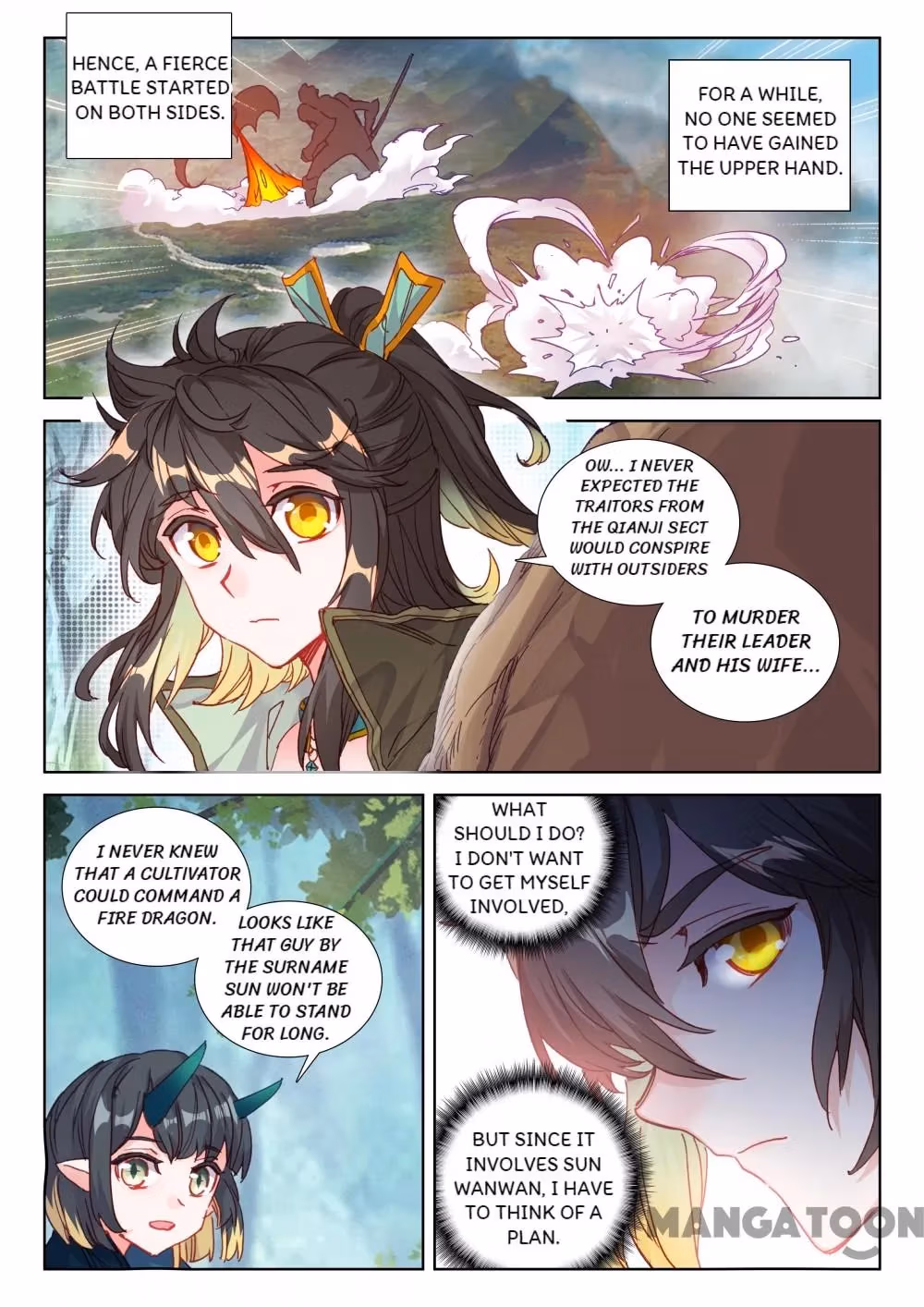 Read The Divine Punished One chapter 110 image 4 on Lezhin