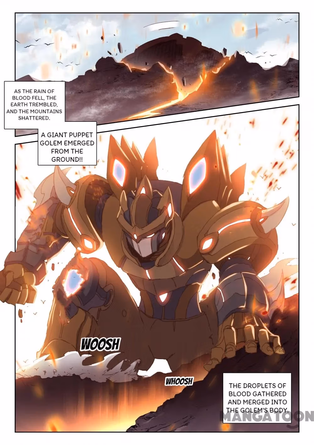 Read The Divine Punished One chapter 111 image 1 on Lezhin