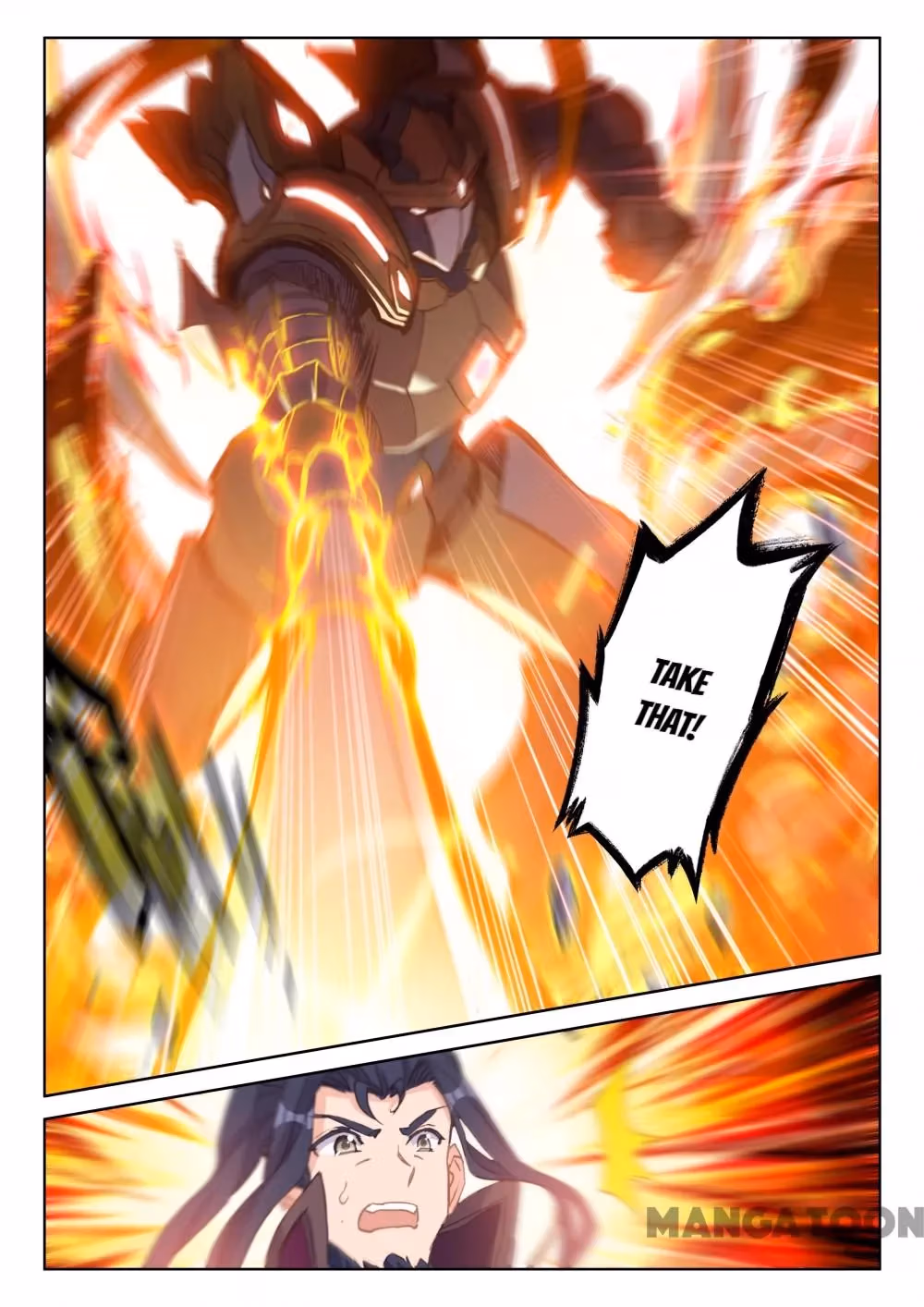 Read The Divine Punished One chapter 111 image 4 on Lezhin