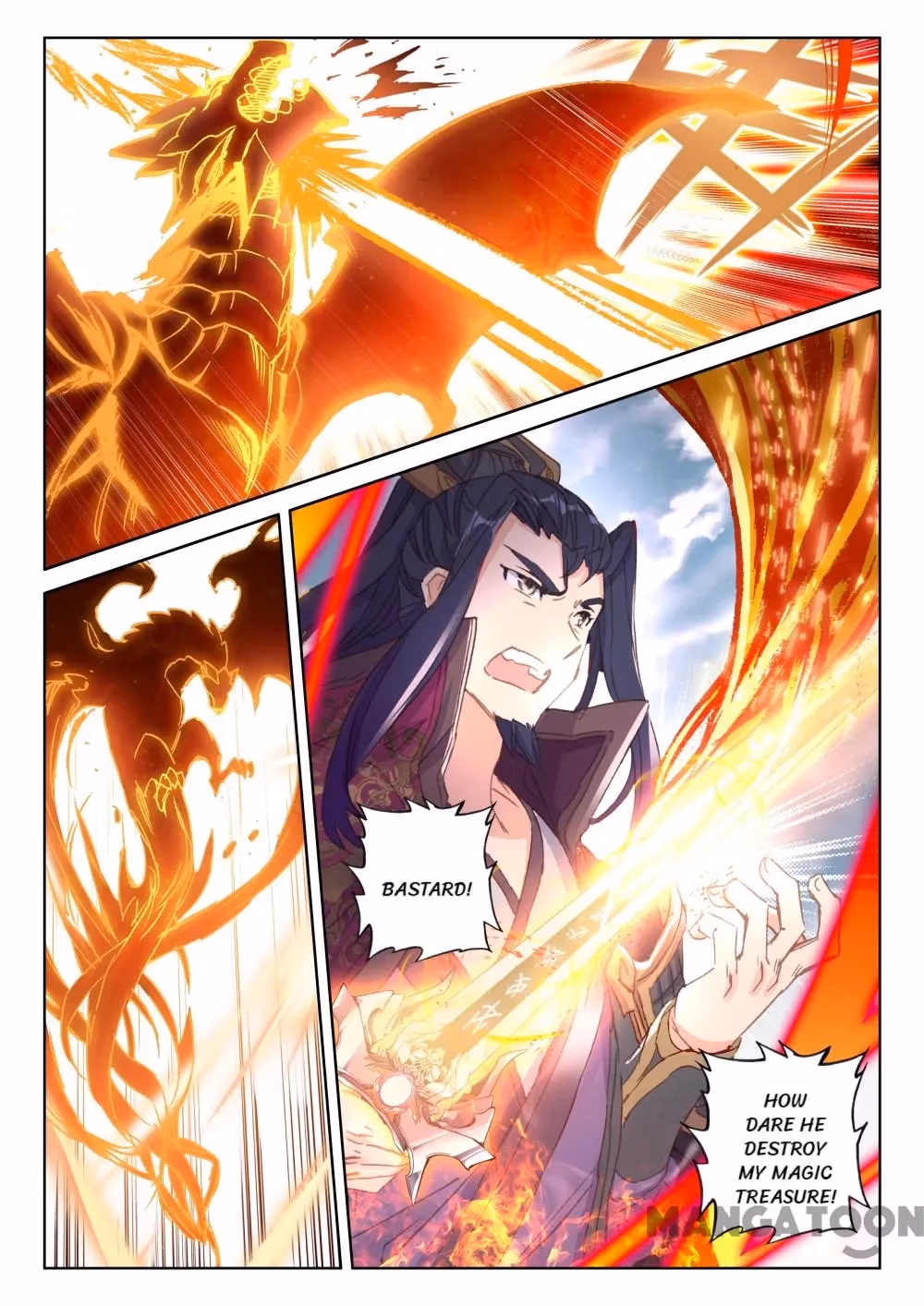 Read The Divine Punished One chapter 111 image 5 on Lezhin