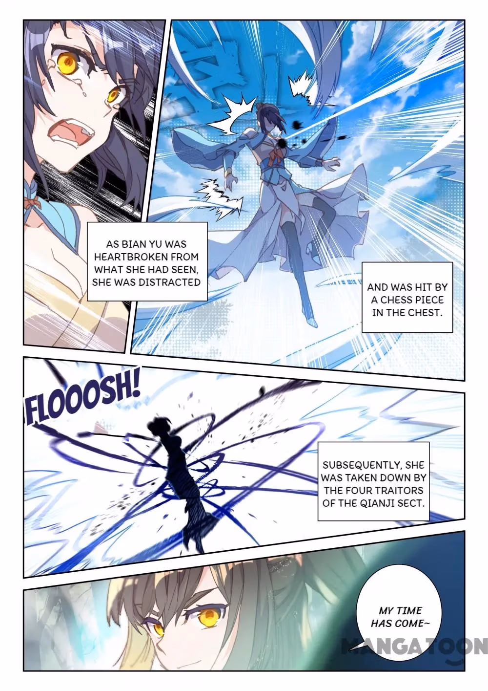 Read The Divine Punished One chapter 112 image 1 on Lezhin