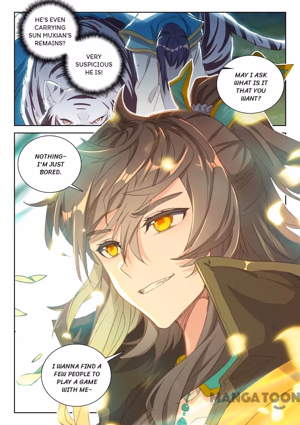 Read The Divine Punished One chapter 112 image 7 on Lezhin