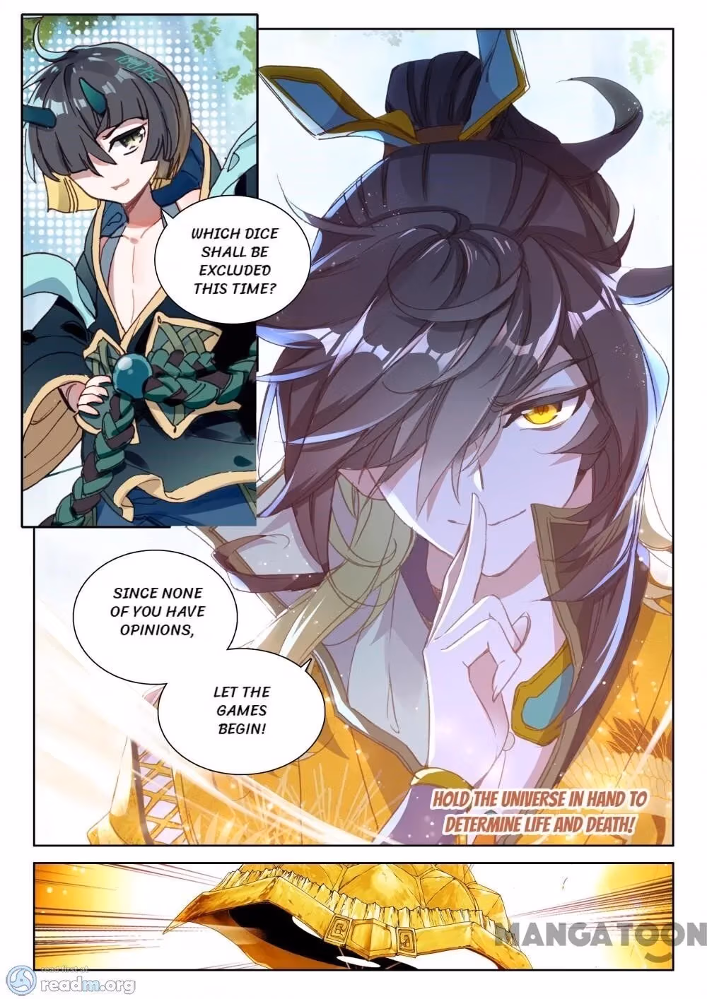Read The Divine Punished One chapter 113 image 3 on Lezhin