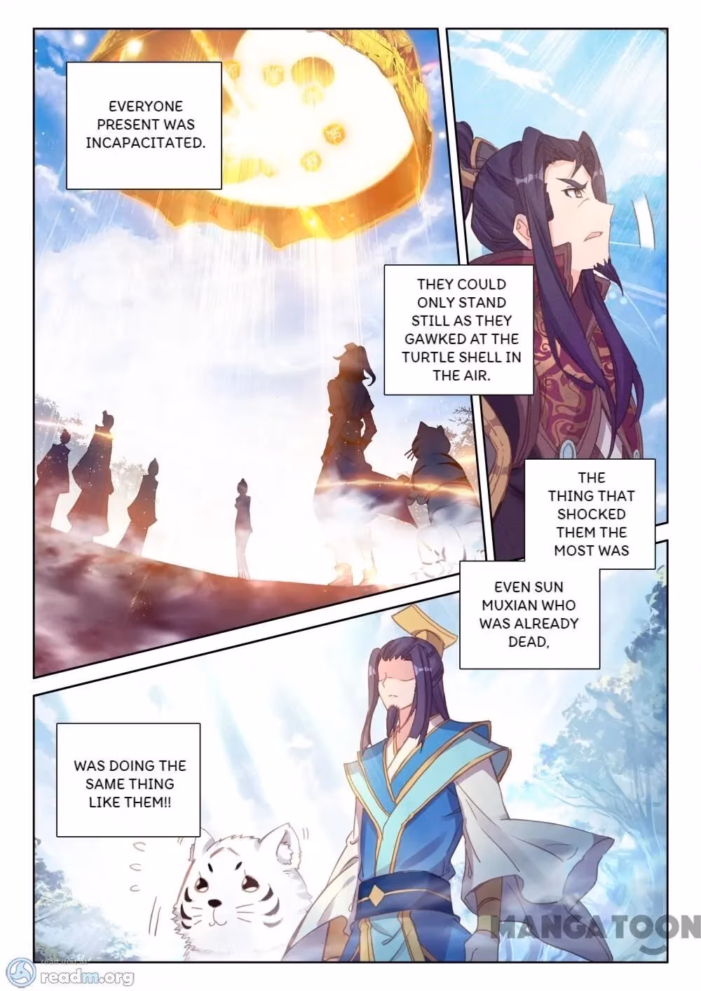 Read The Divine Punished One chapter 113 image 4 on Lezhin